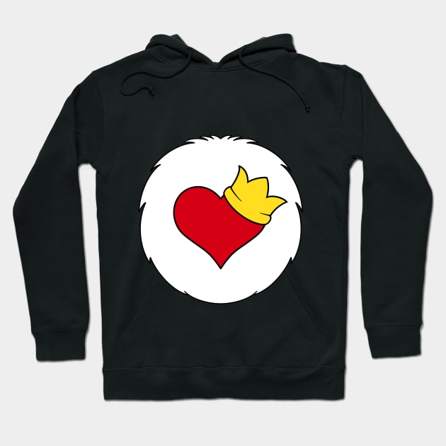 Brave heart lion belly Hoodie by Ivetastic